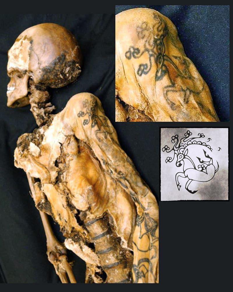 The Siberian Ice Maiden: A Glimpse into Ancient Tattoo Art