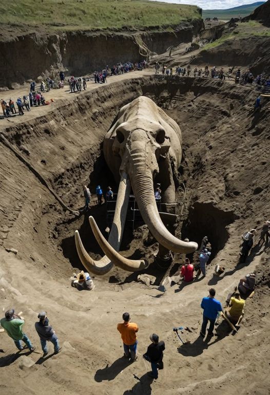 Groundbreaking Discovery: 6 Million-Year-Old Woolly Mammoth Fossil Unearthed in Michigan