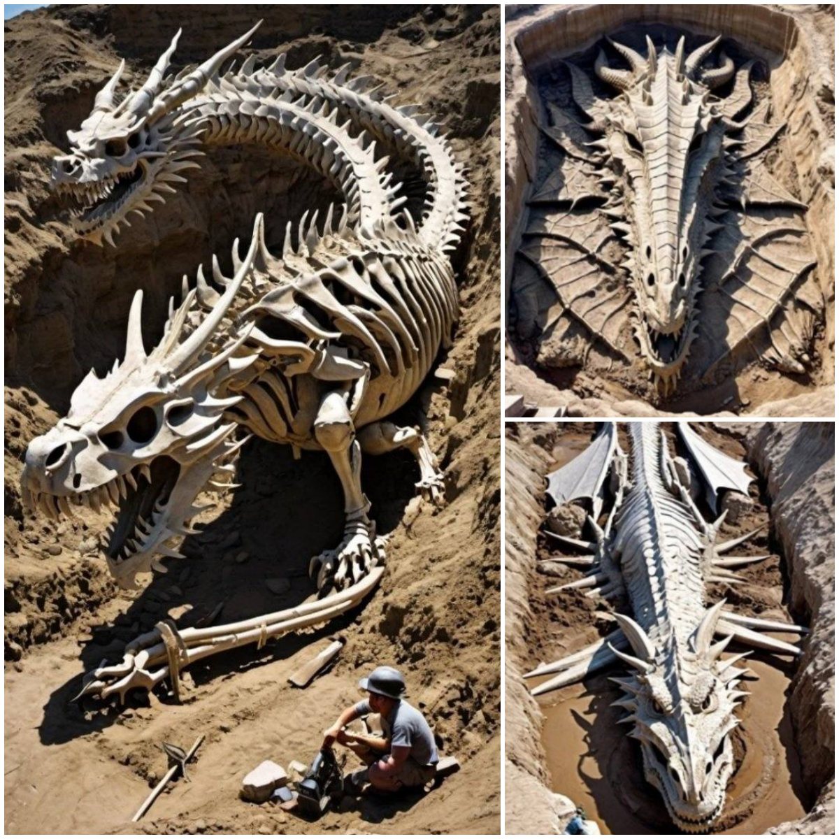 Breaking News: Stunning Discovery as China Unveils a Spectacular Two-Headed Dragon Fossil. This 100,000-Year-Old Fire-Breathing Wonder Surpᴀsses All Archaeological Expectations