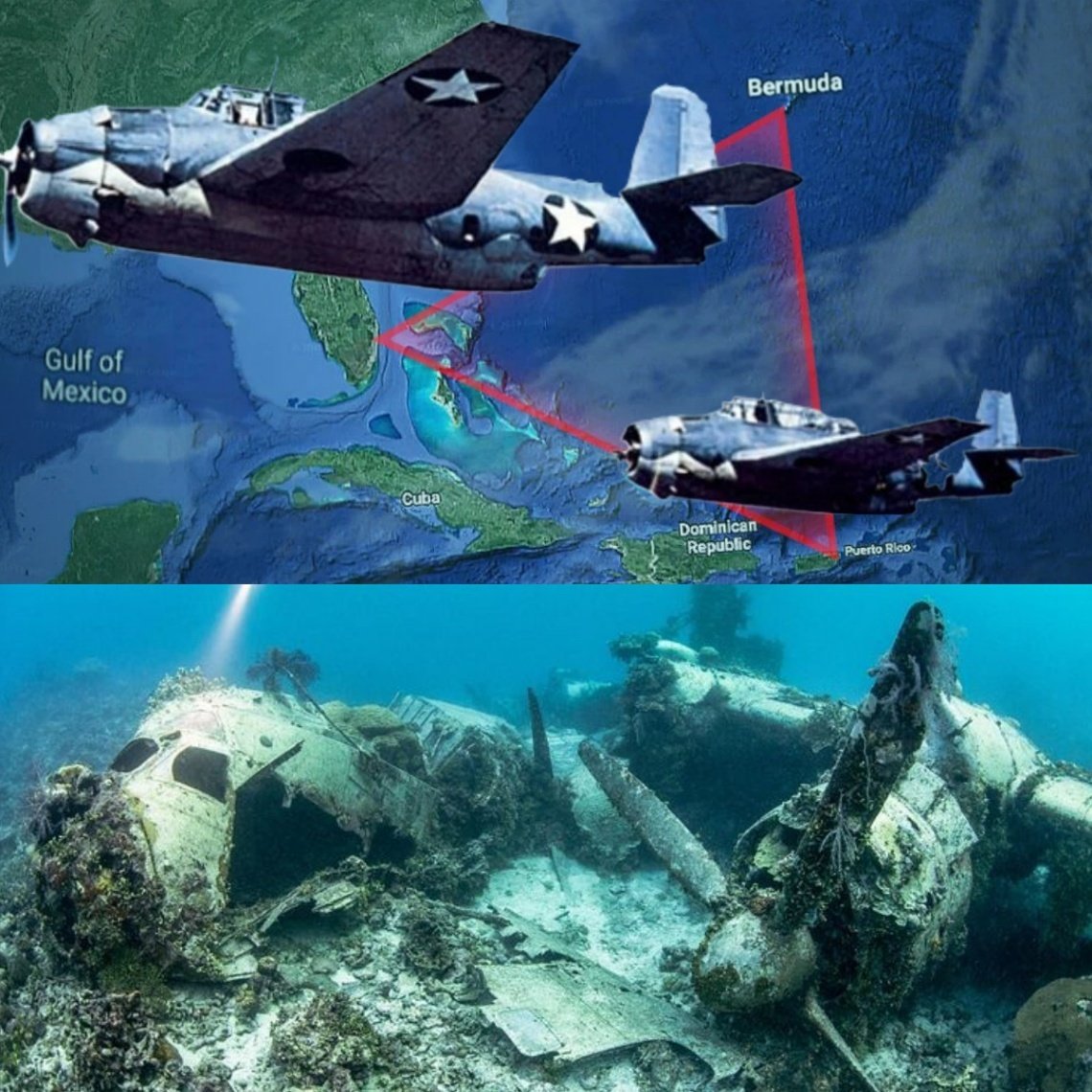 The Secret of the American Aircraft Squadron That Disappeared in the Bermuda Triangle in 1945