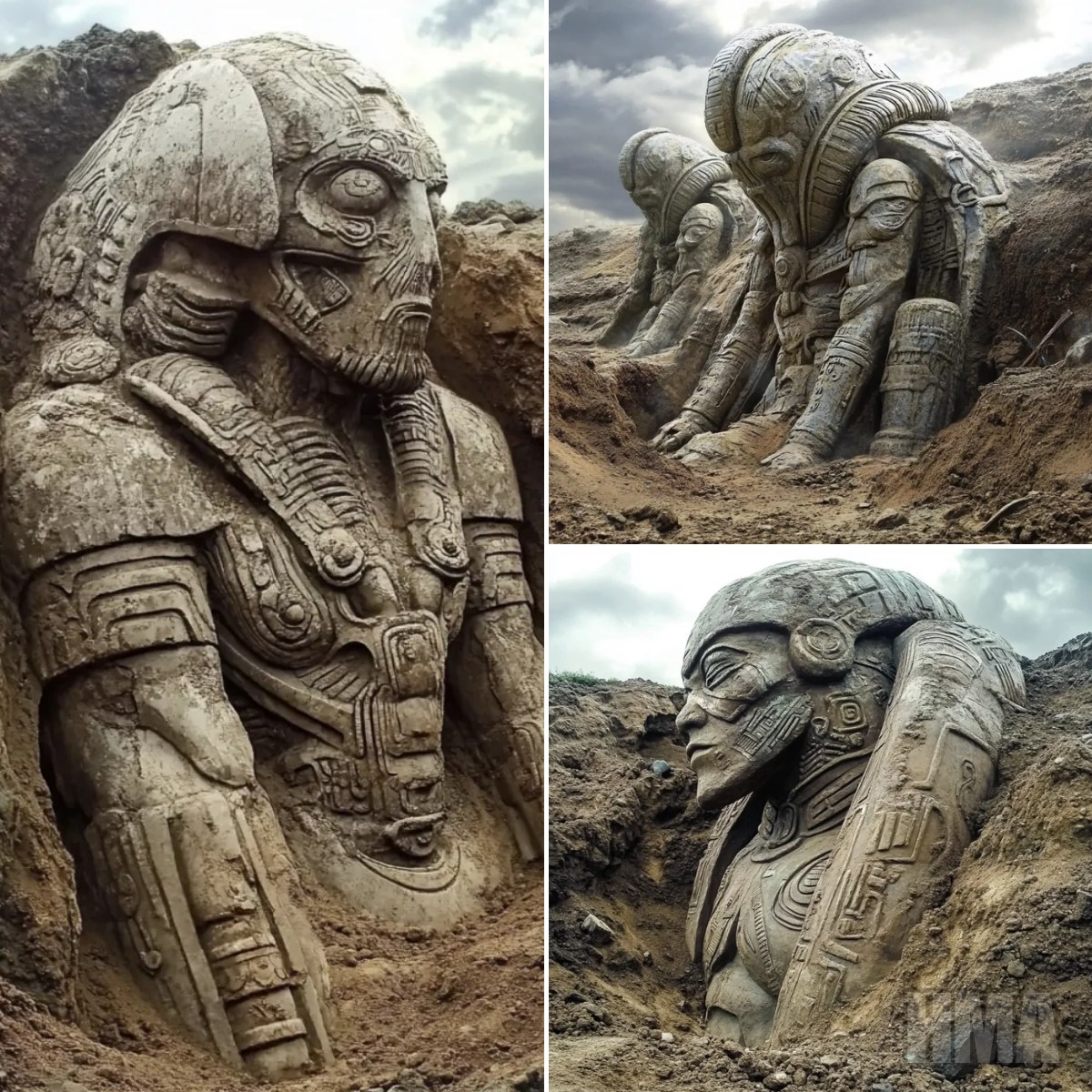 Shocking Verification: Large Alien Statue Found in Egypt – Is This Evidence of an Extraterrestrial Civilization?