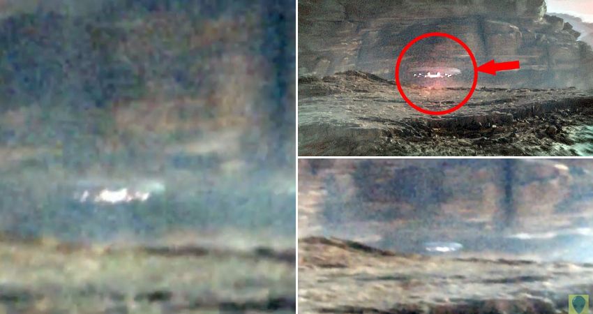 Mysterious Blinking UFO Lands in Wadi Rum Desert, Jordan – Genuine Footage from 2019.