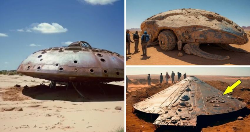 Breaking News: Mysterious UFOs Mysteriously Appear Over the Sahara, Leaving Scientists Puzzled by the Phenomenon.