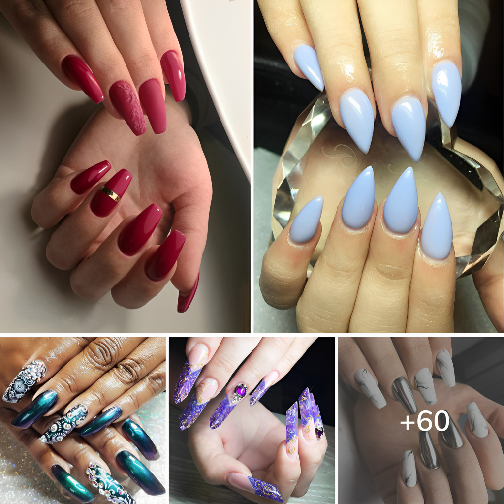 New Trends And Designs Of Different Nail Shapes