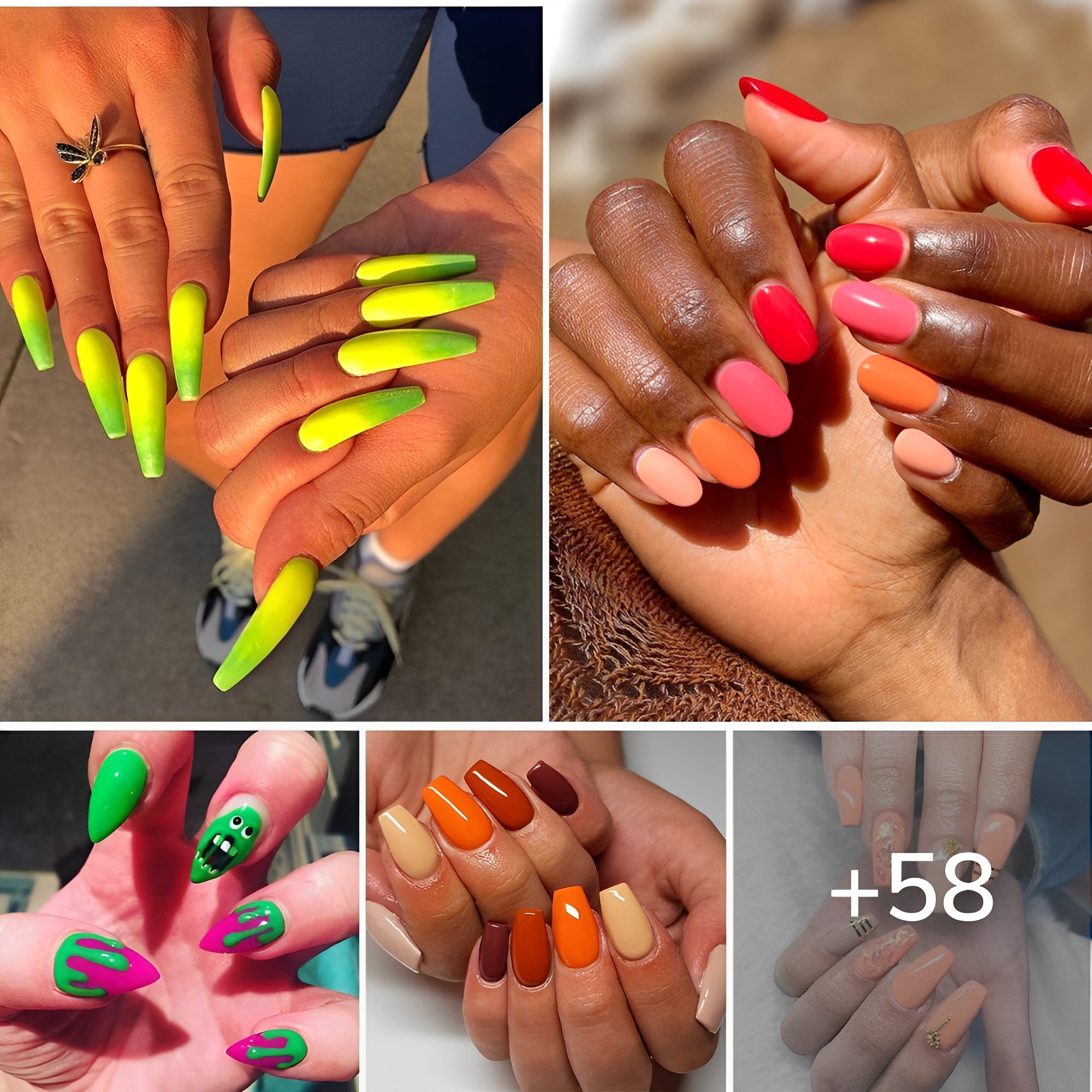 58+ Trendy ɑnd creative ideas for colored nails manicures