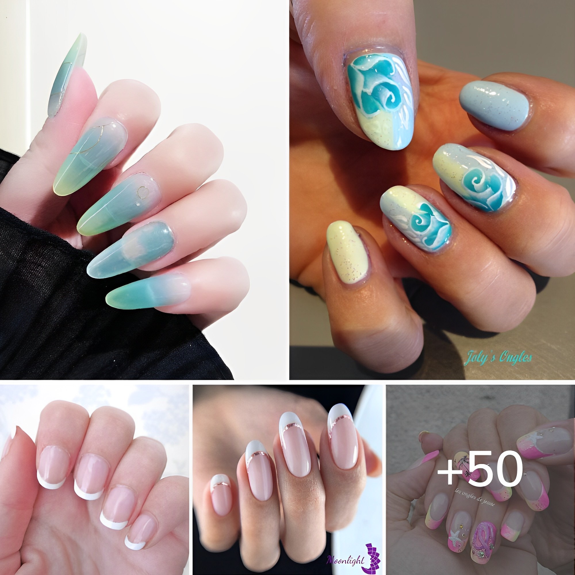 How to Create Gradient Glitter Nails with a Gradient Nail Art Tutorial.