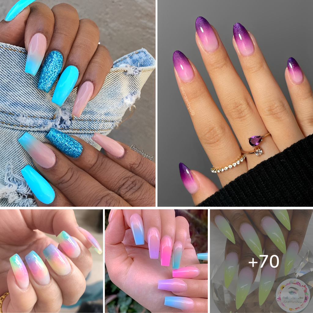 75+ Gorgeous Ombré Nail Ideas