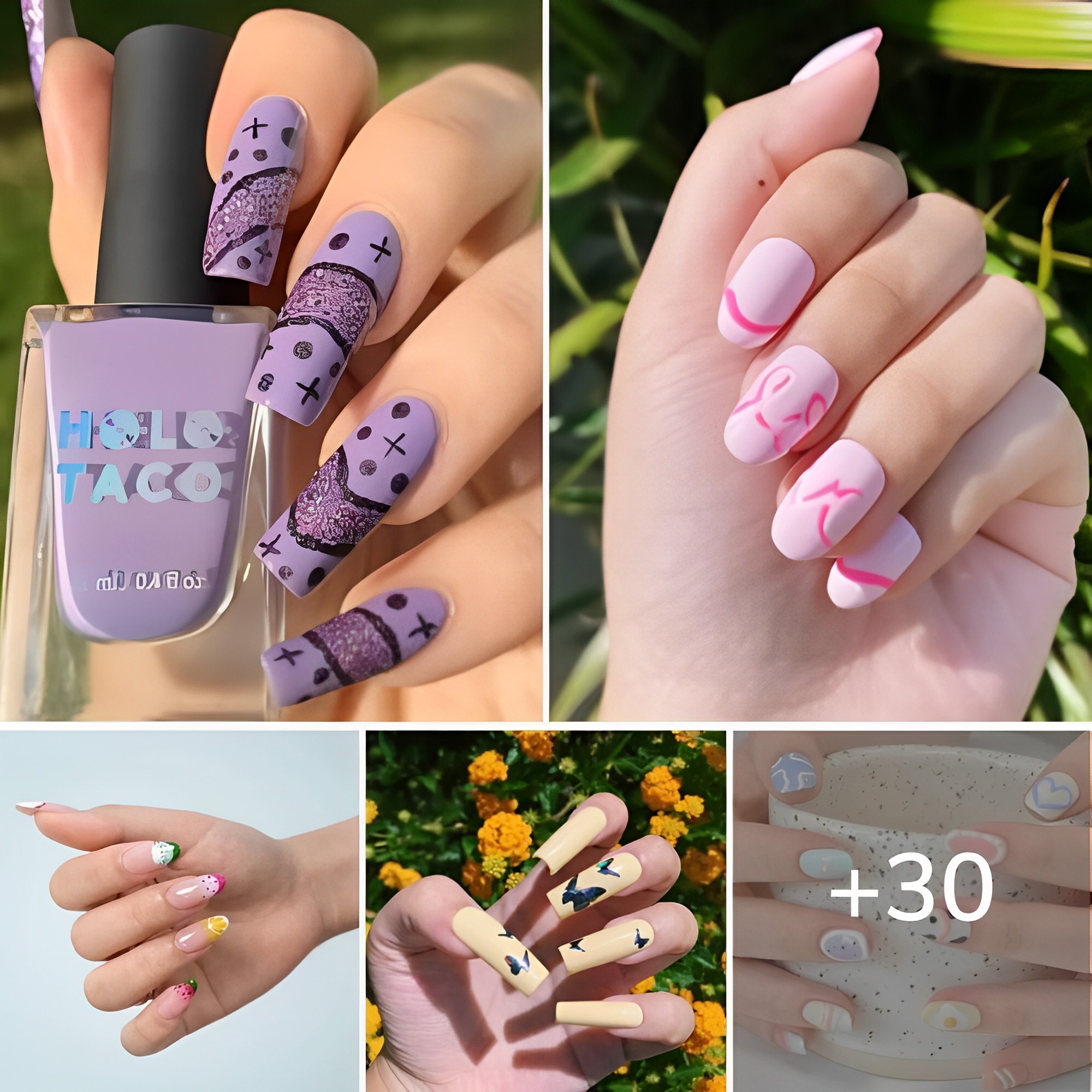 30 Summer Nail Designs to Copy in 2023