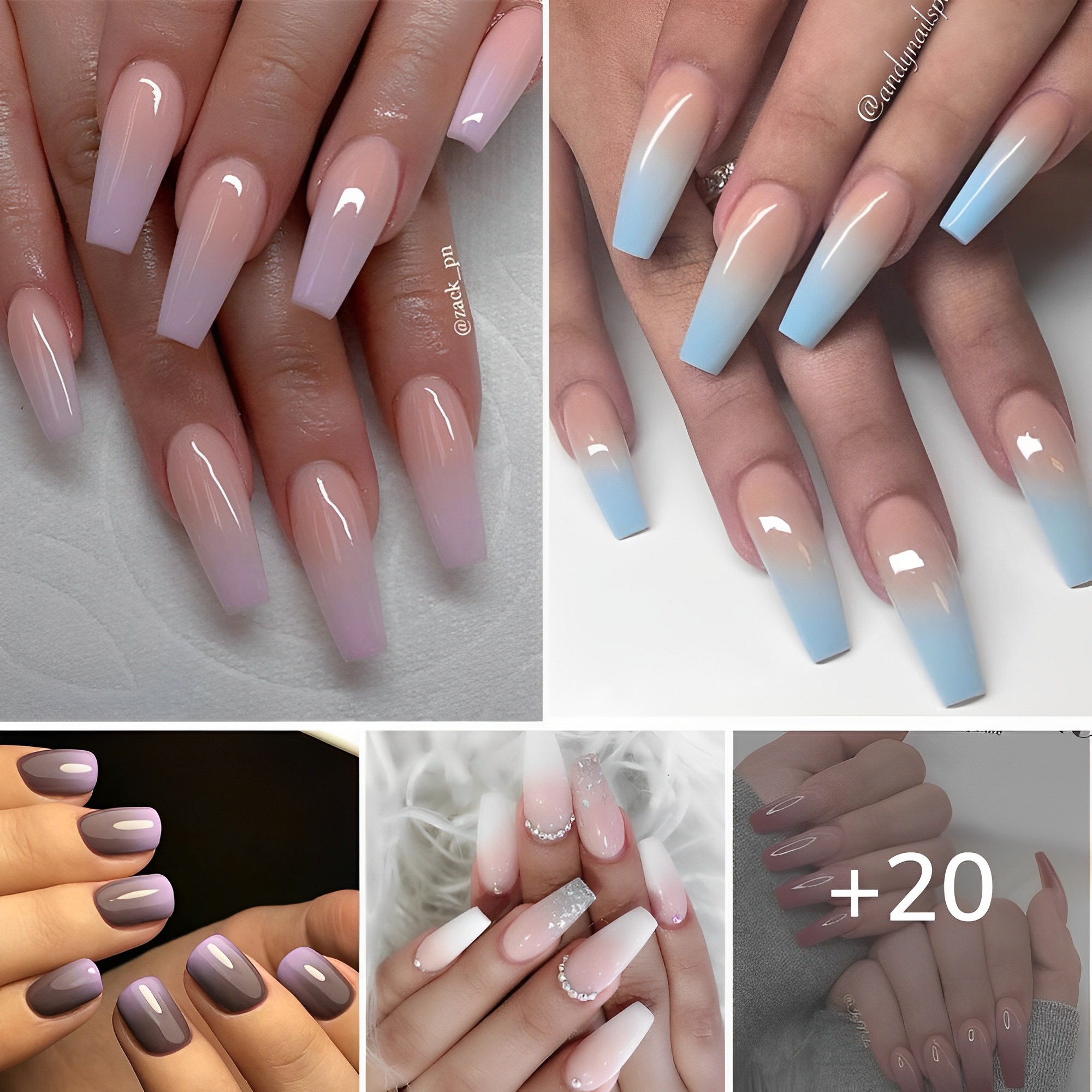 Beautiful Ombre Nail Design Ideas 2024