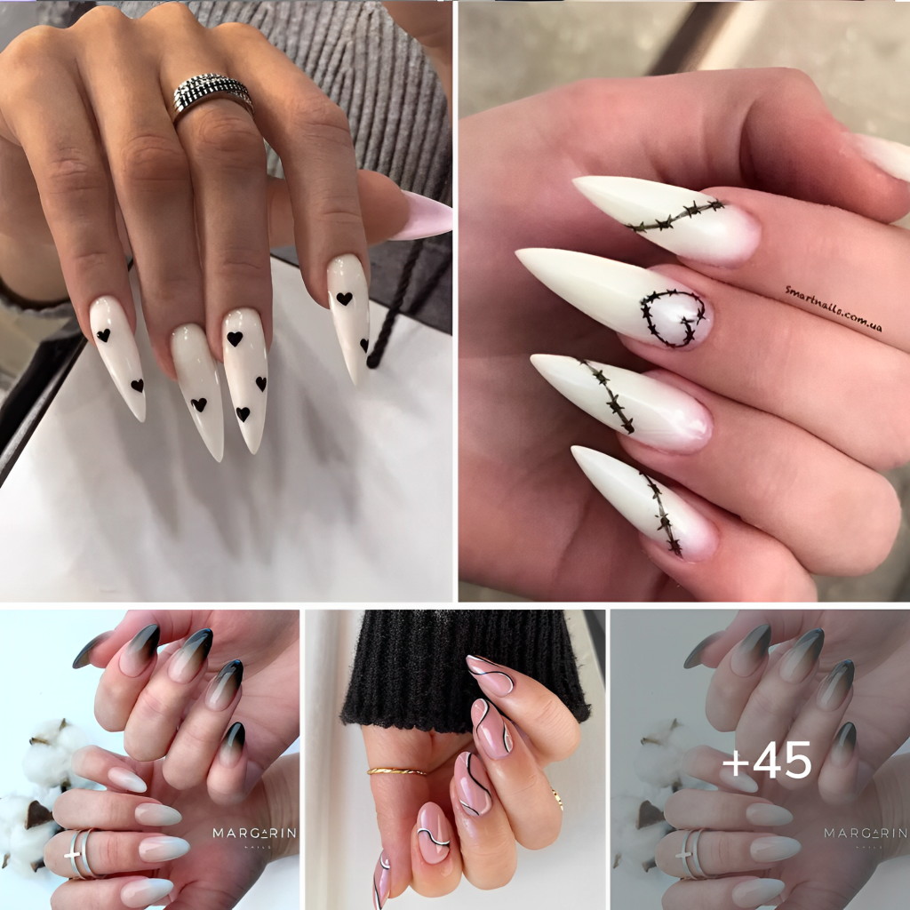 50+ BƖack And White Nails That Are tremendous Poρular Proper Now