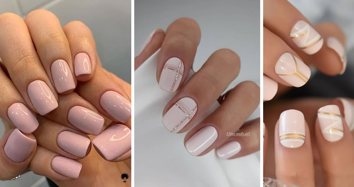 21 Stunning Neutral Nails With Design Worth Trying