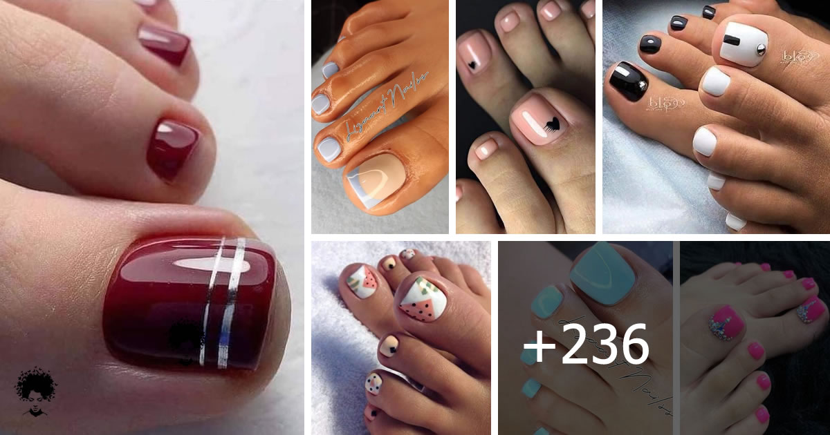 243 PH๏τos: The Most Preferred Toe Nail Arts of Summer 2022