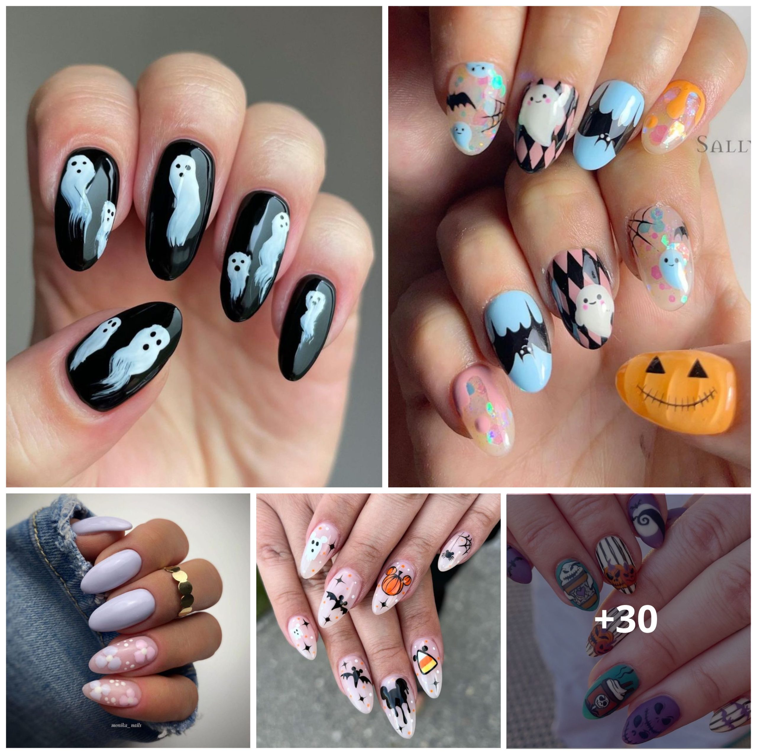 25+ Cute Halloween Nail Art Ideas for a Boo-tiful Manicure