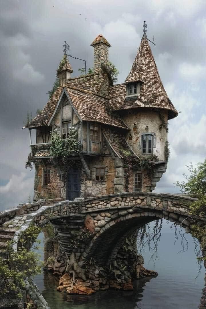 Enchanted Fairytale Cottage – Portal to Magical Architecture