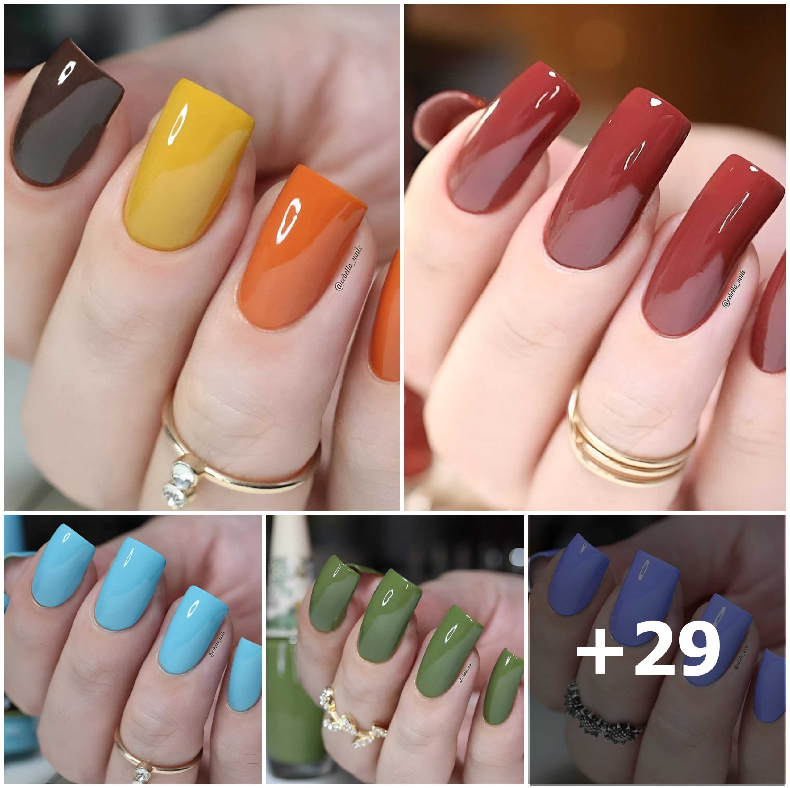 29 Simple and Cute Colorful Nail Ideas to Brighten Your Fingertips