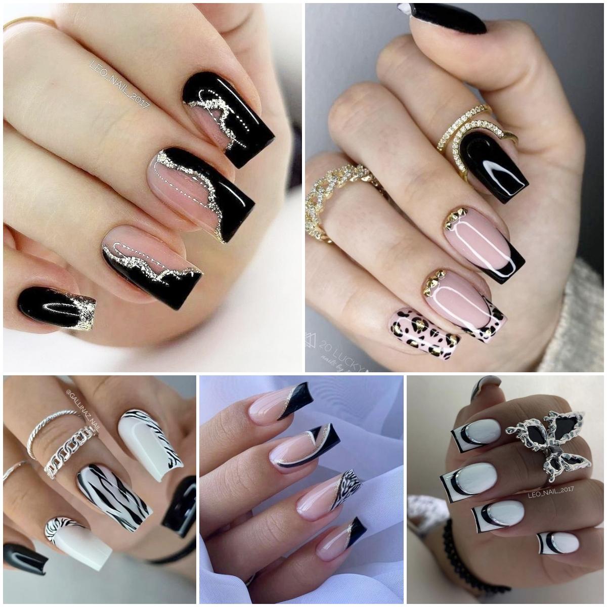 30+ Beautiful Black Nail Inspirations for a Bold Look