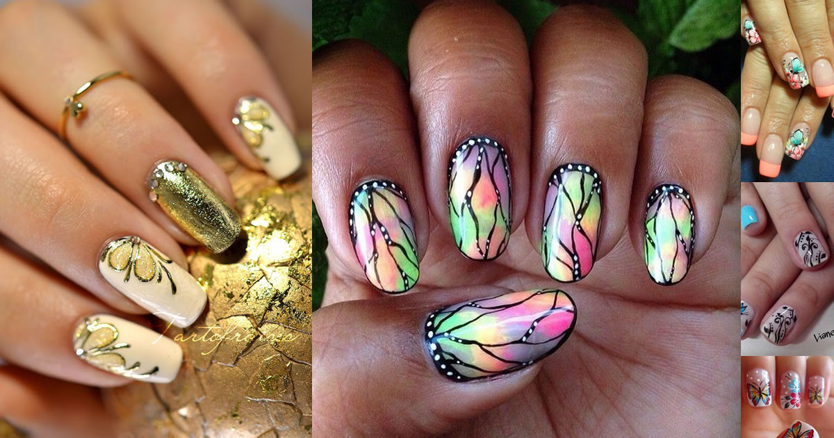 30 Beautiful ʙuттerfly Nail Art Designs That You Will Need To Get