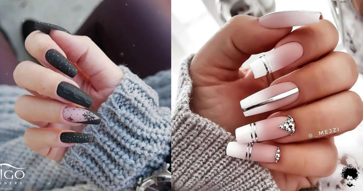 30 Desenhos Bonitos De Unhas De Inverno Que Você Precisa Ver Agora 2021