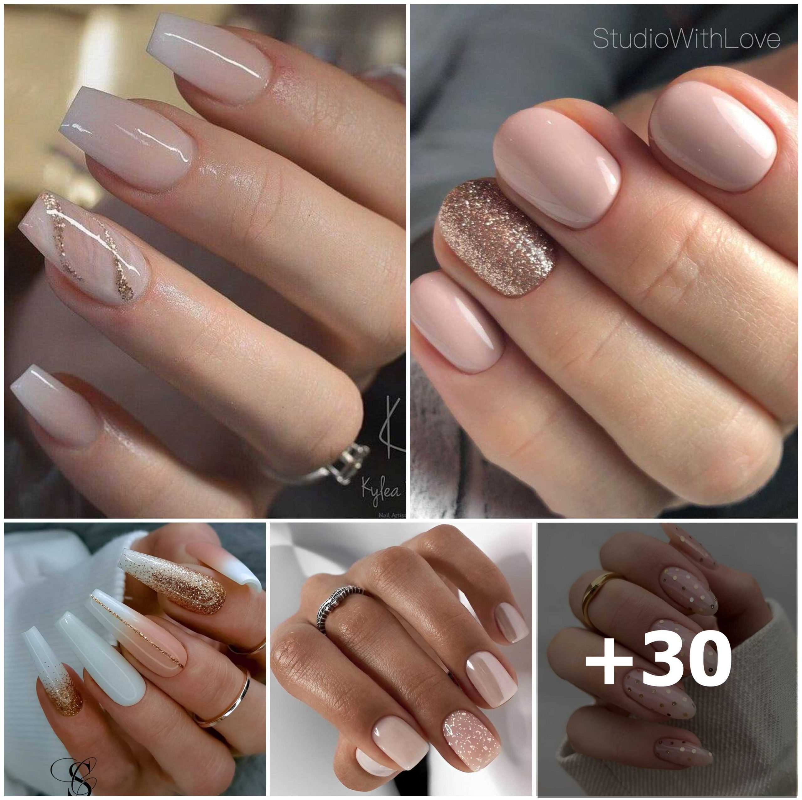 30 Elegant ɴuᴅᴇ Nail Designs for Timeless Sophistication