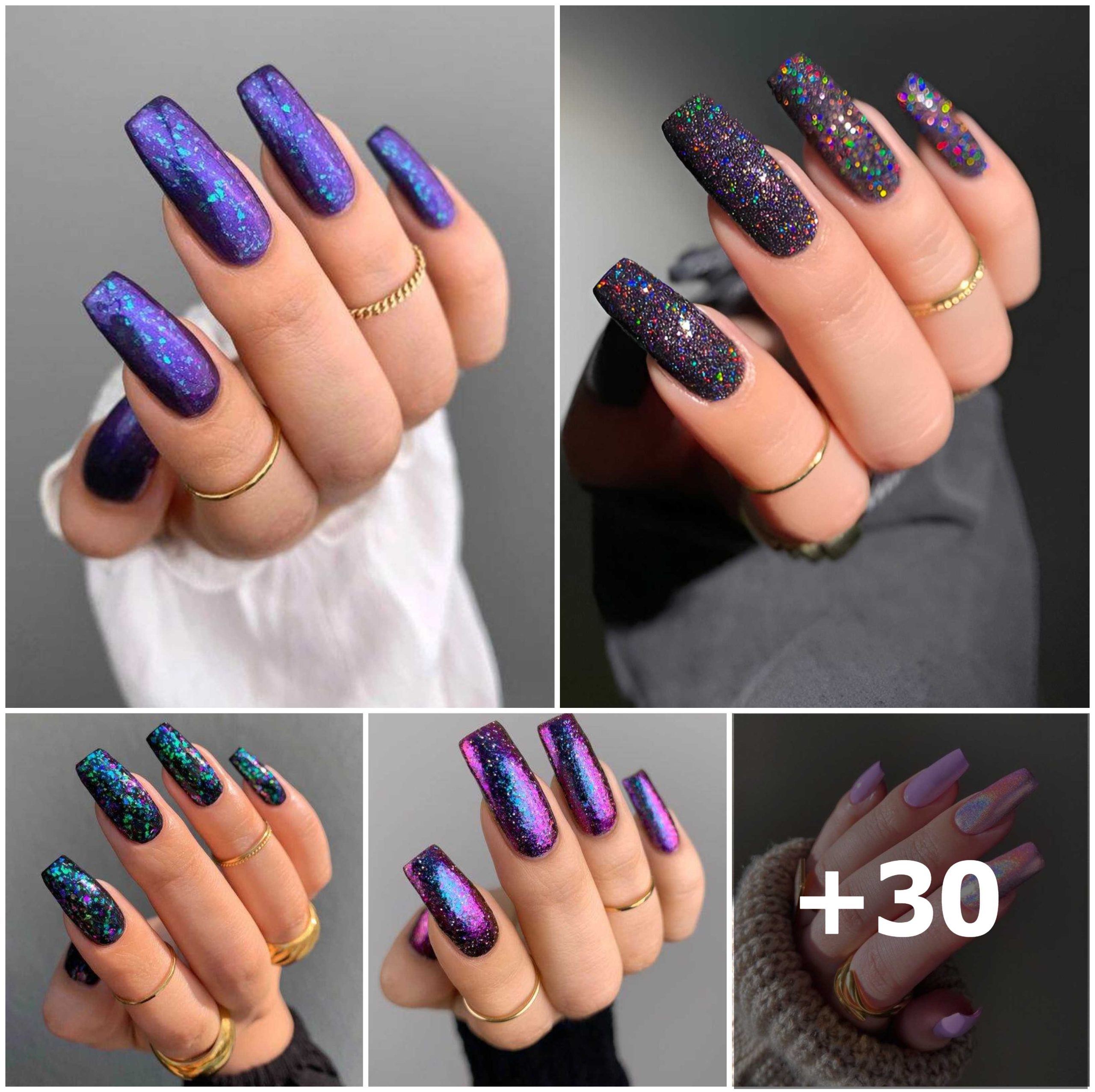 30 Glamorous Metallic Manicures Defining Ultimate Femininity