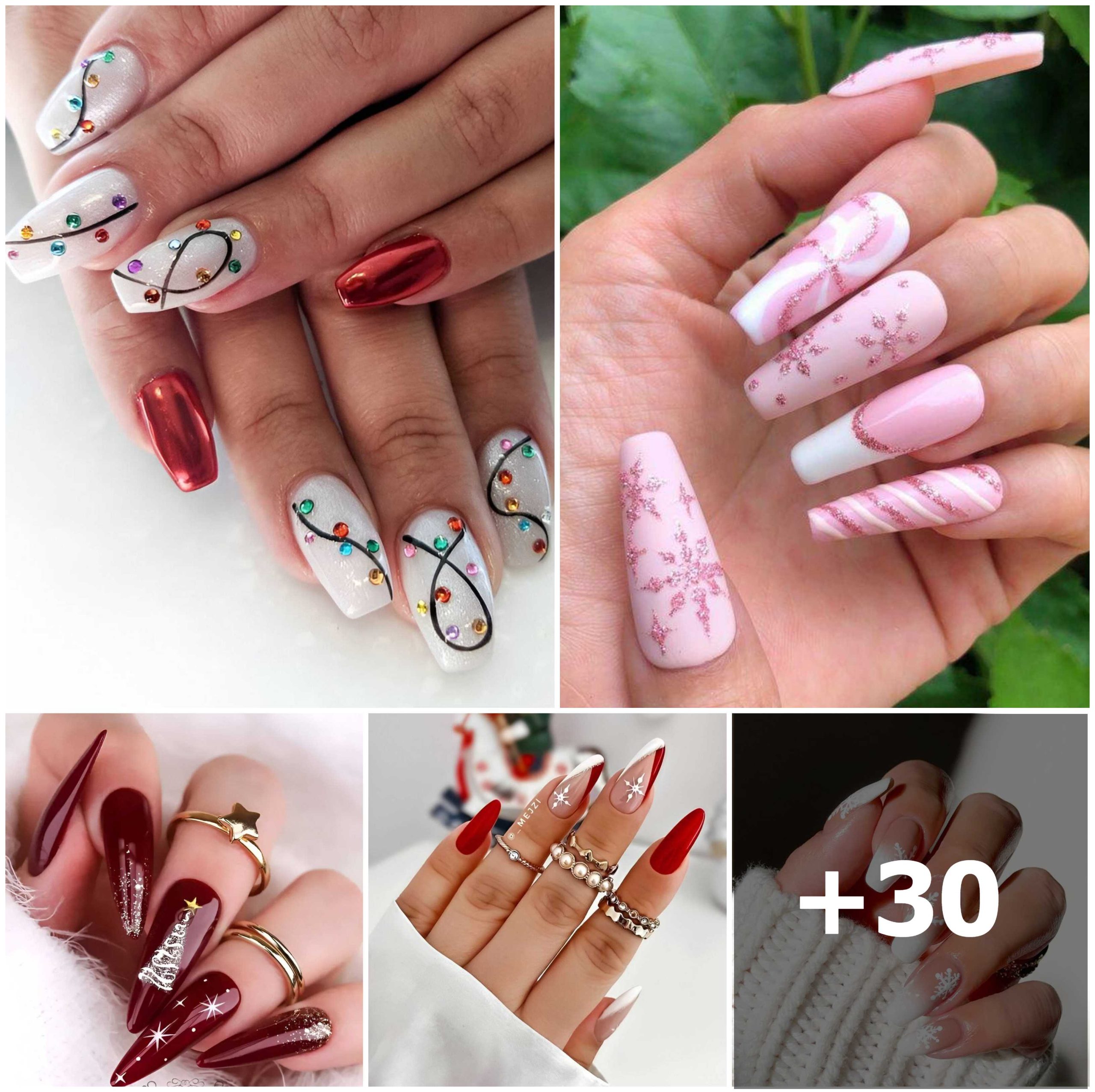 30 Gorgeous Holiday Nail Ideas Every Chic Lady Must See