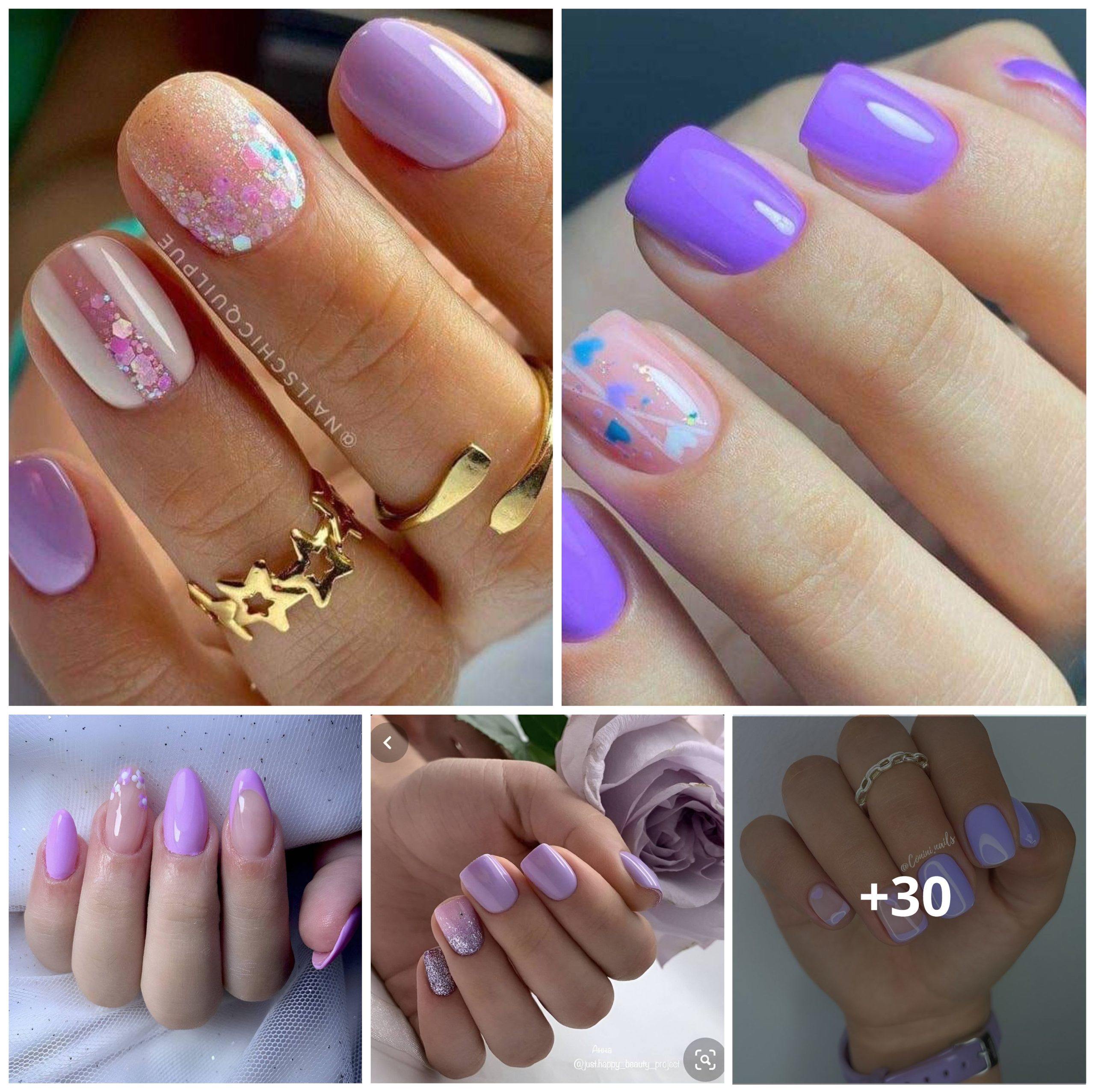 30 Stunning Purple Nail Designs That Define Beauty