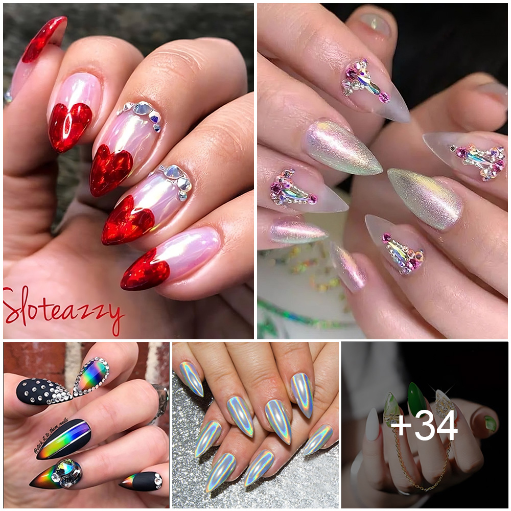 66 Gorgeous Mountain Peak Nails For Charming Giɾls