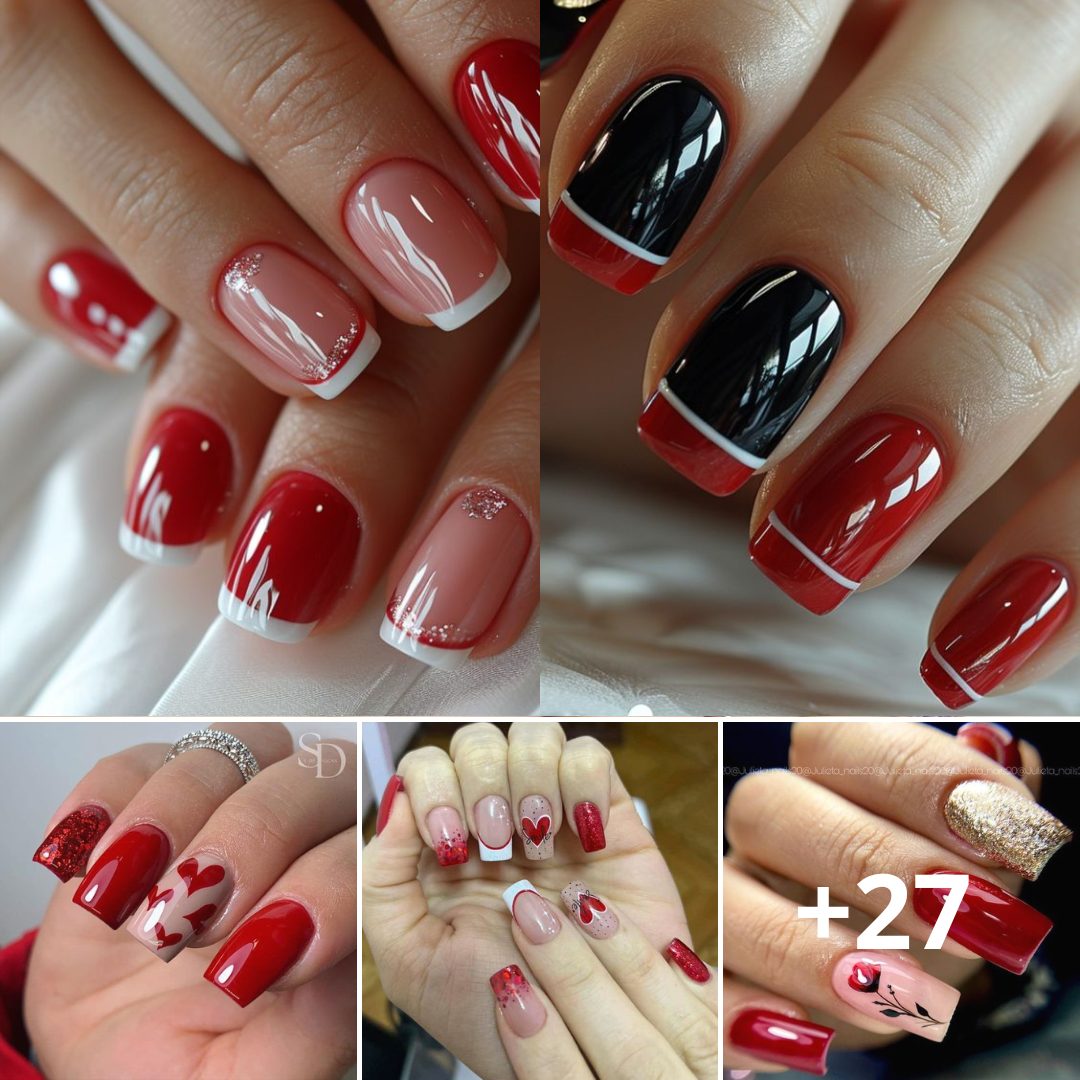 Red Nail Designs That Are The Epitoмe Of Feмinine Beaυty