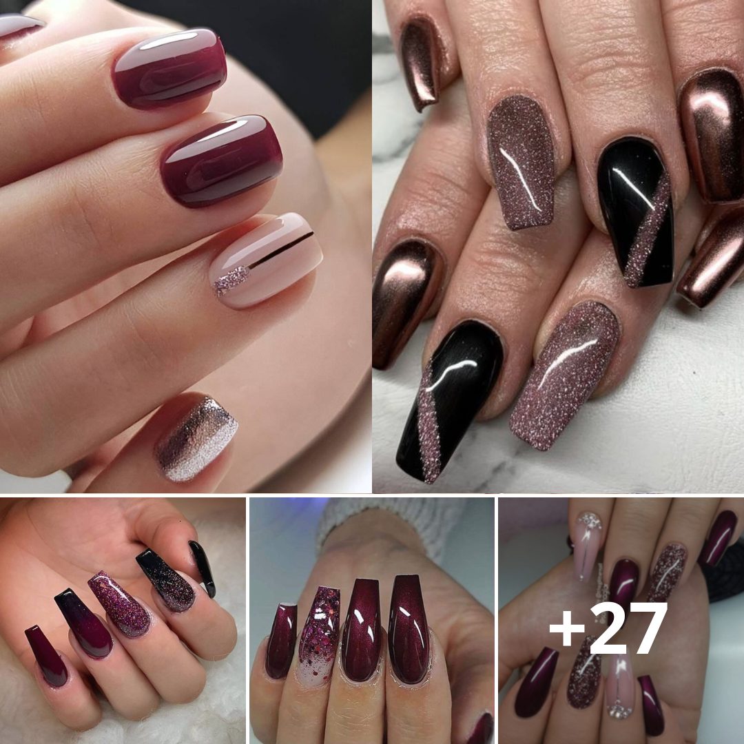 Red Wine Nail Ideas To Celebrate Autumn