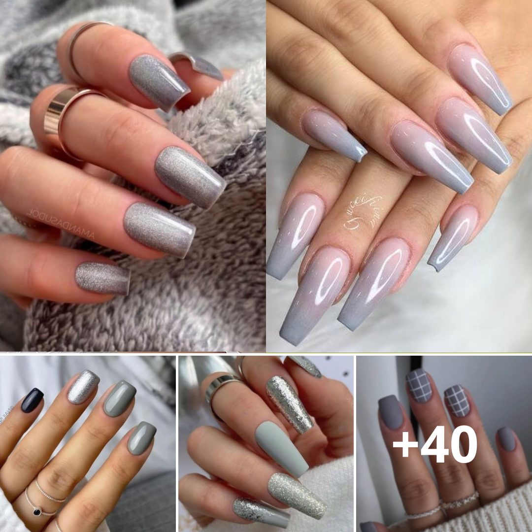 Stυnning Nail Designs In Gray To Be Yoυr Go-To Neυtral