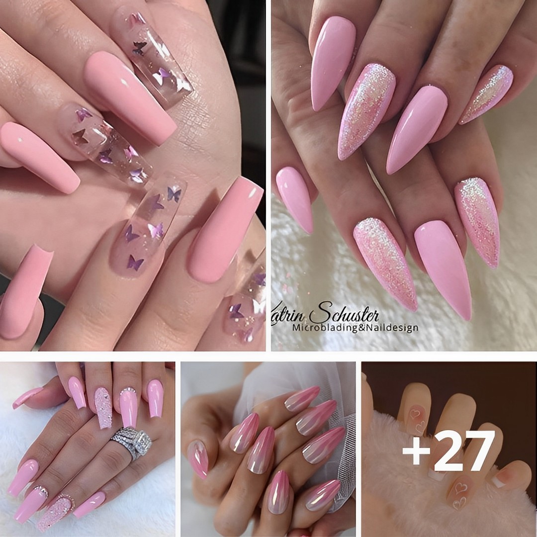 20+ Pink Nail Designs You Should Try For A Romantic Year