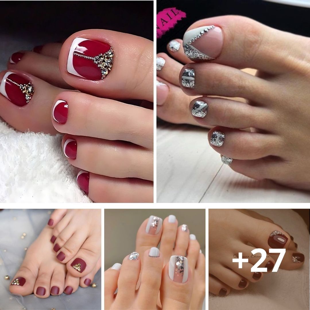 38 Best Wedding Toe Nails To Instantly Glam Up