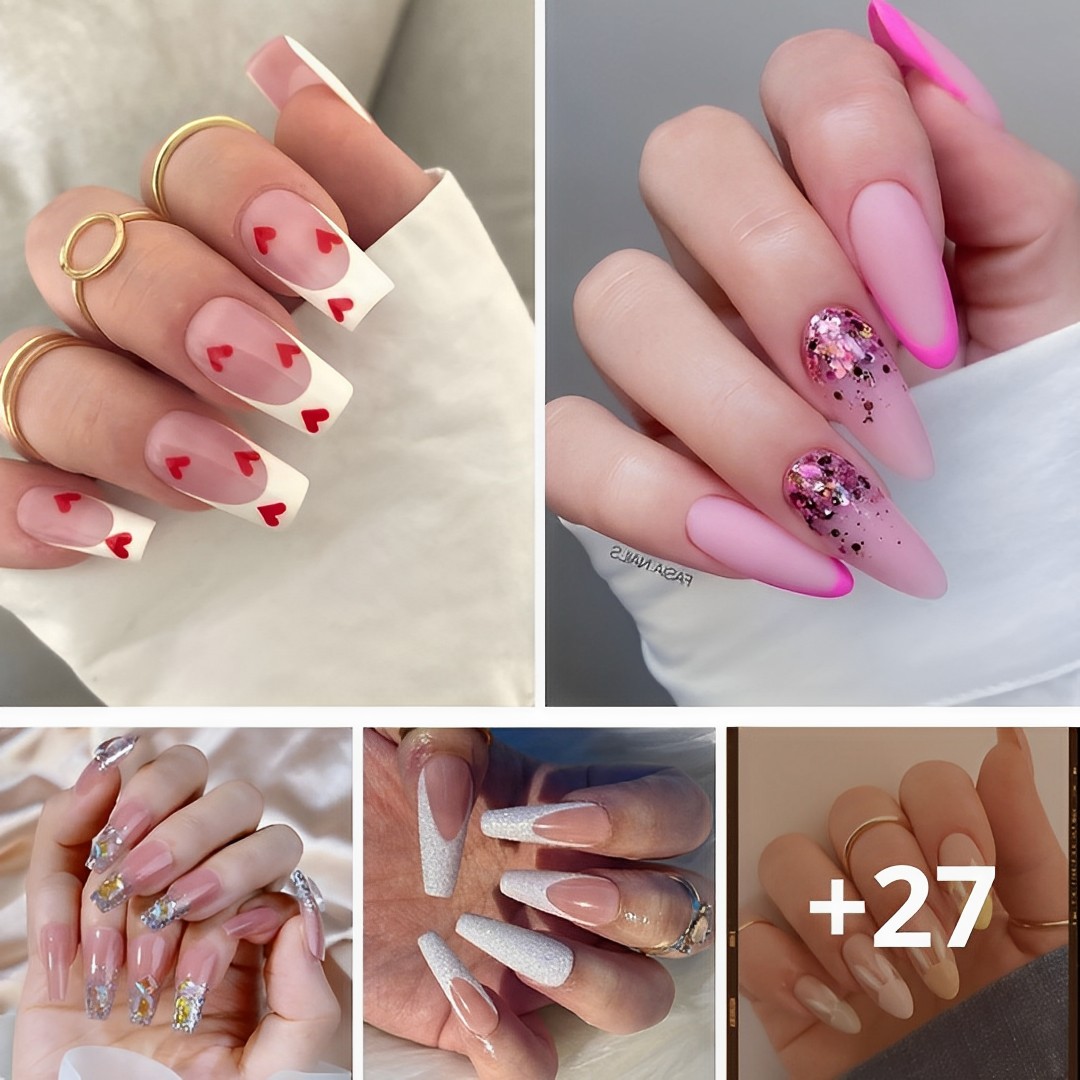 40 Immediately Tryable French Tip Nail Designs