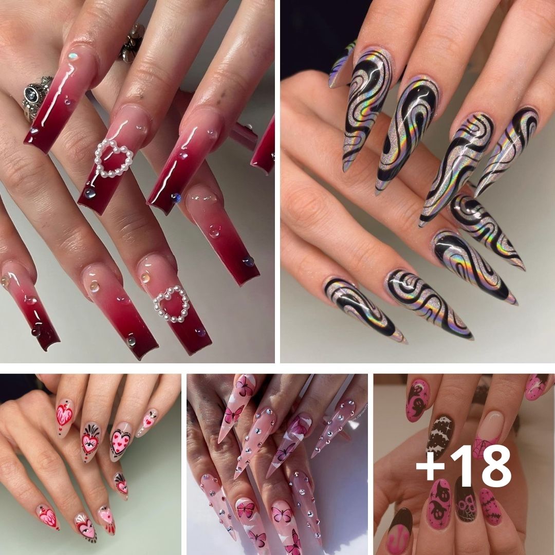 35 Nail Art Ideas To Glitz Up Your 2023 In A Flash