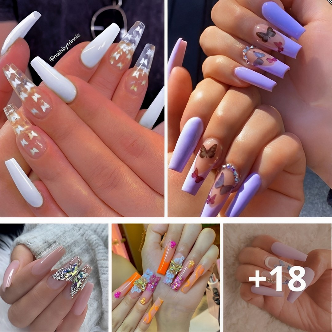 30 Lovely ʙuттerfly Nail Art Ideas Perfect for Beginners