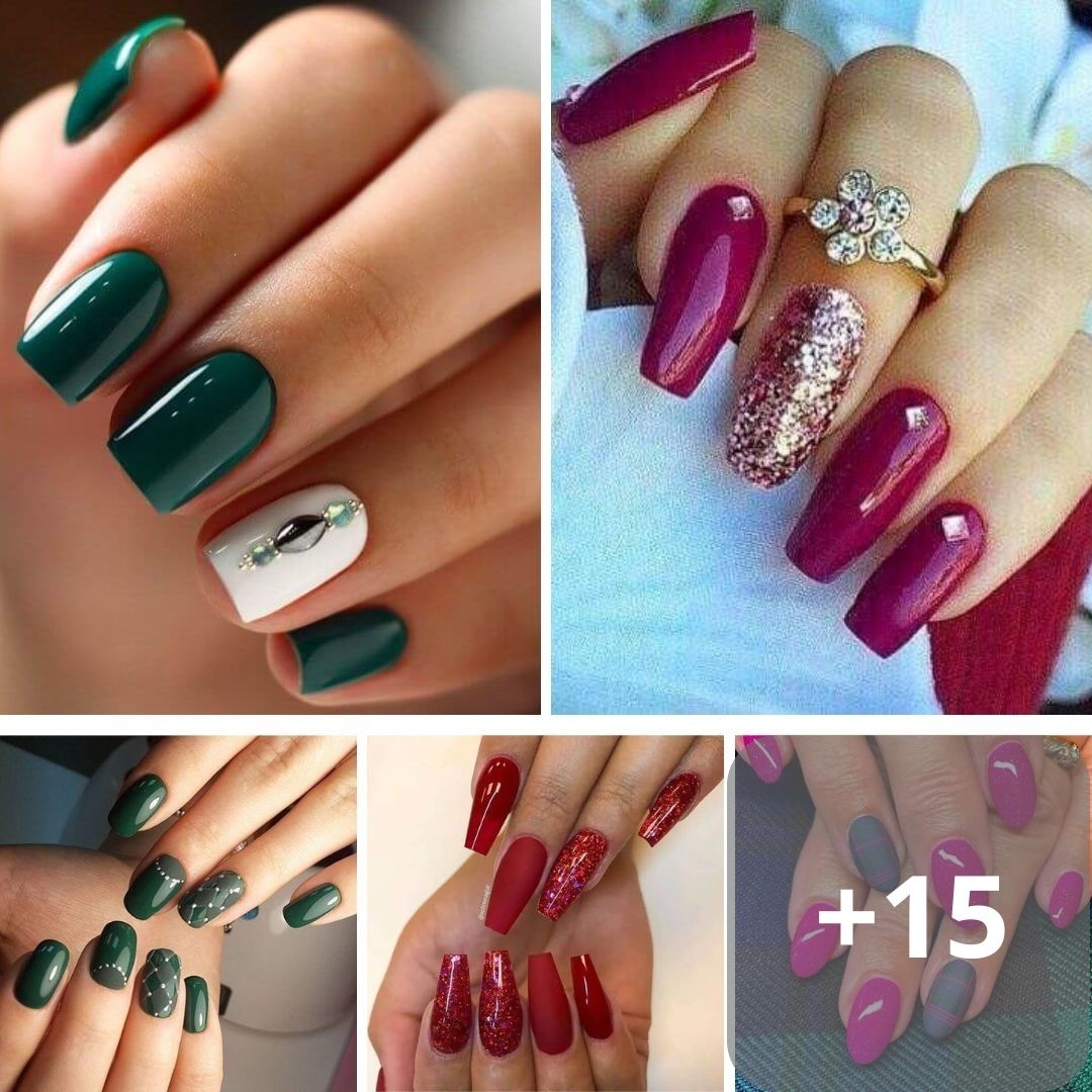 56 NYE Nail Designs To Kiss 2023