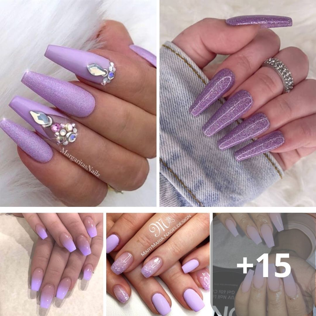 46 Dreamy Lavender & Lilac Nails That’ll Steal Your Heart