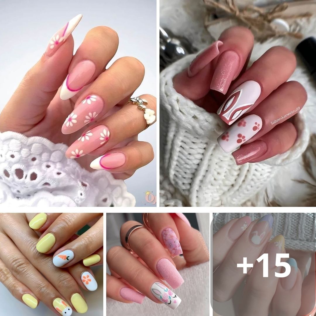 32 Bunny Nail Designs To Brighten Your Spring Seasons