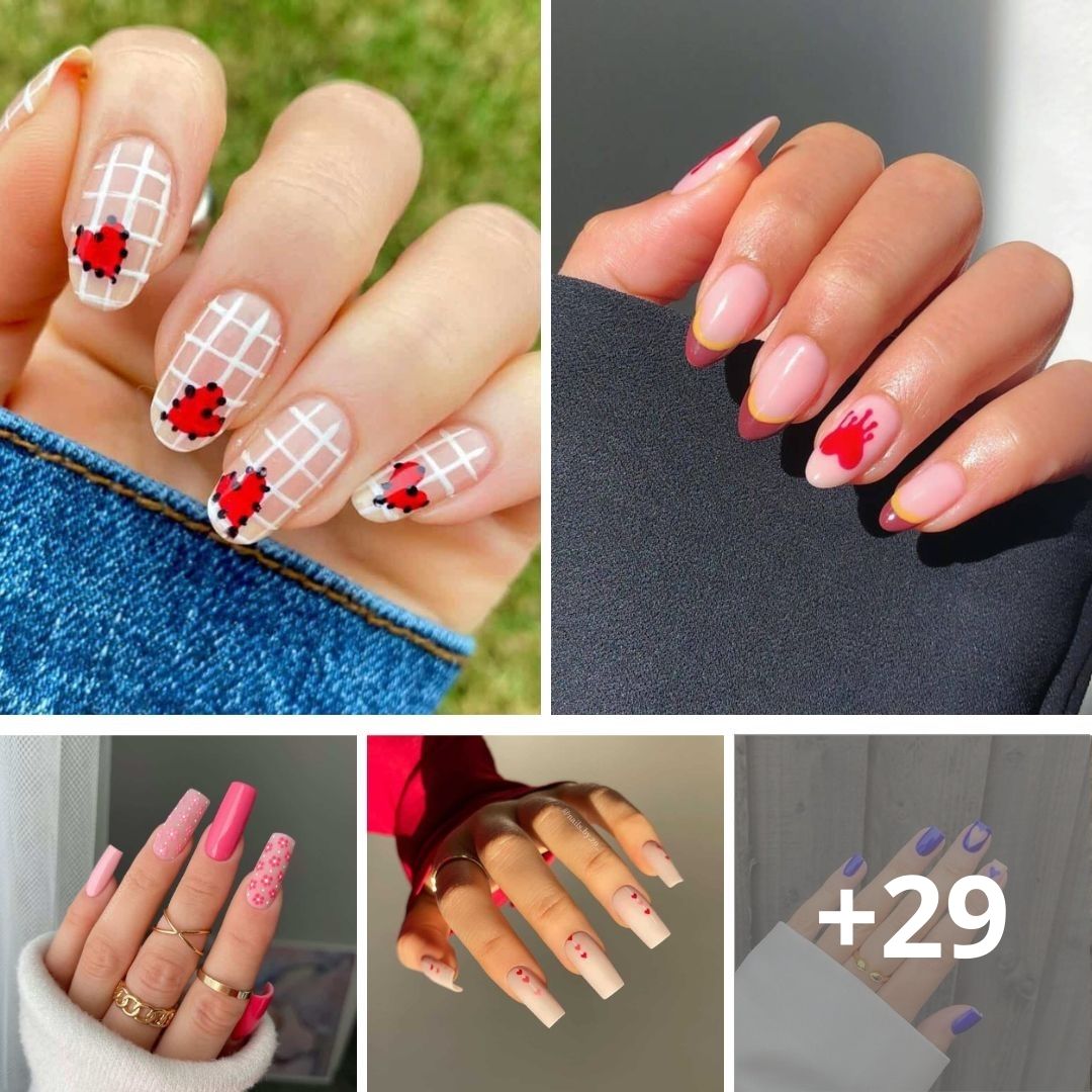 45 The Cutest Valentine’s Nail Designs And Valentine’s Day Nails We Can’t Get Over For 2024