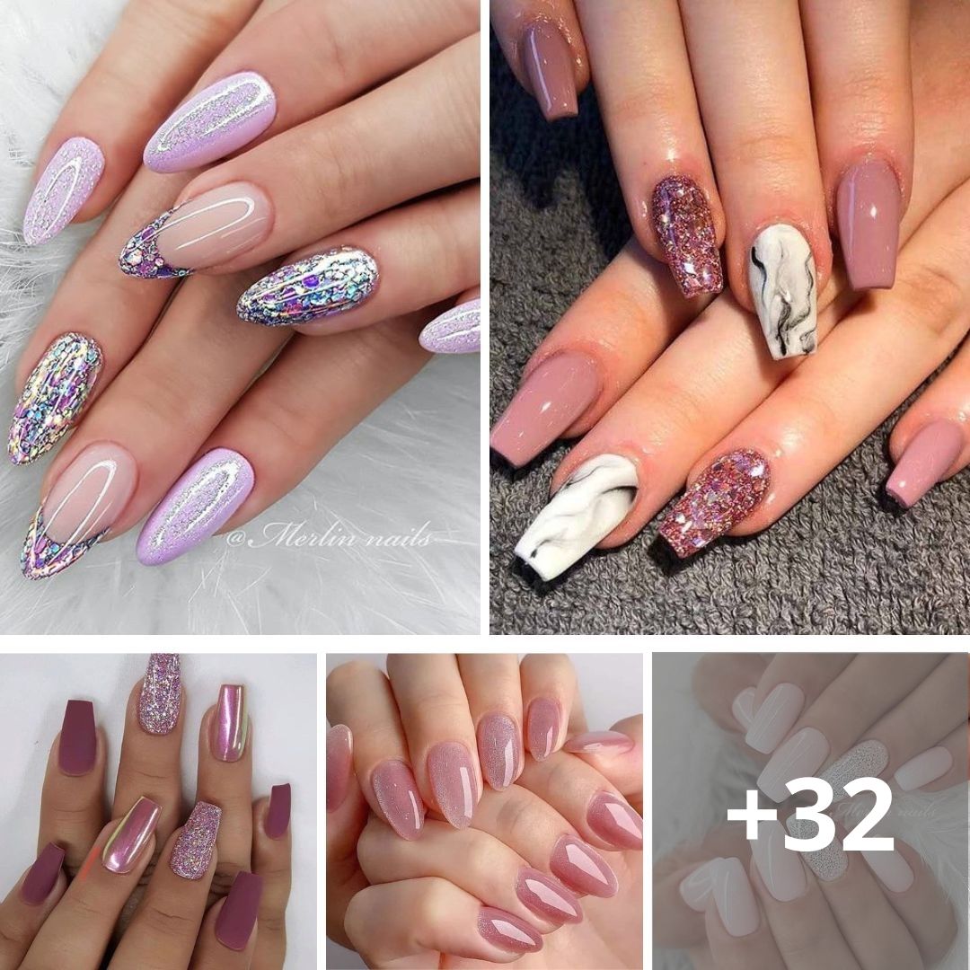 Shine with Pink Glitter Nails: 30 Fabulous Ideas to Try Now!