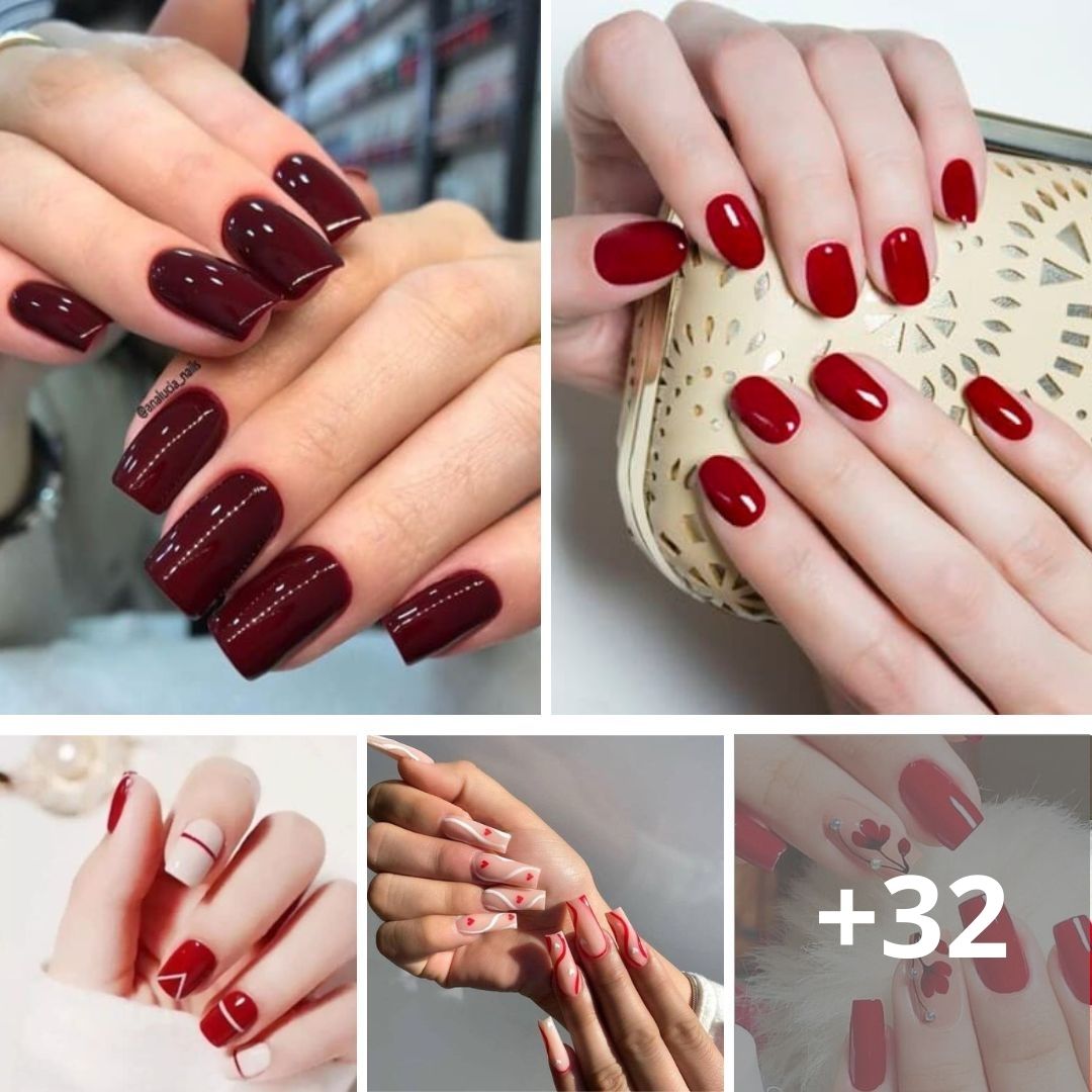 The Best Red Nails & Red Nail Colors Of The Year