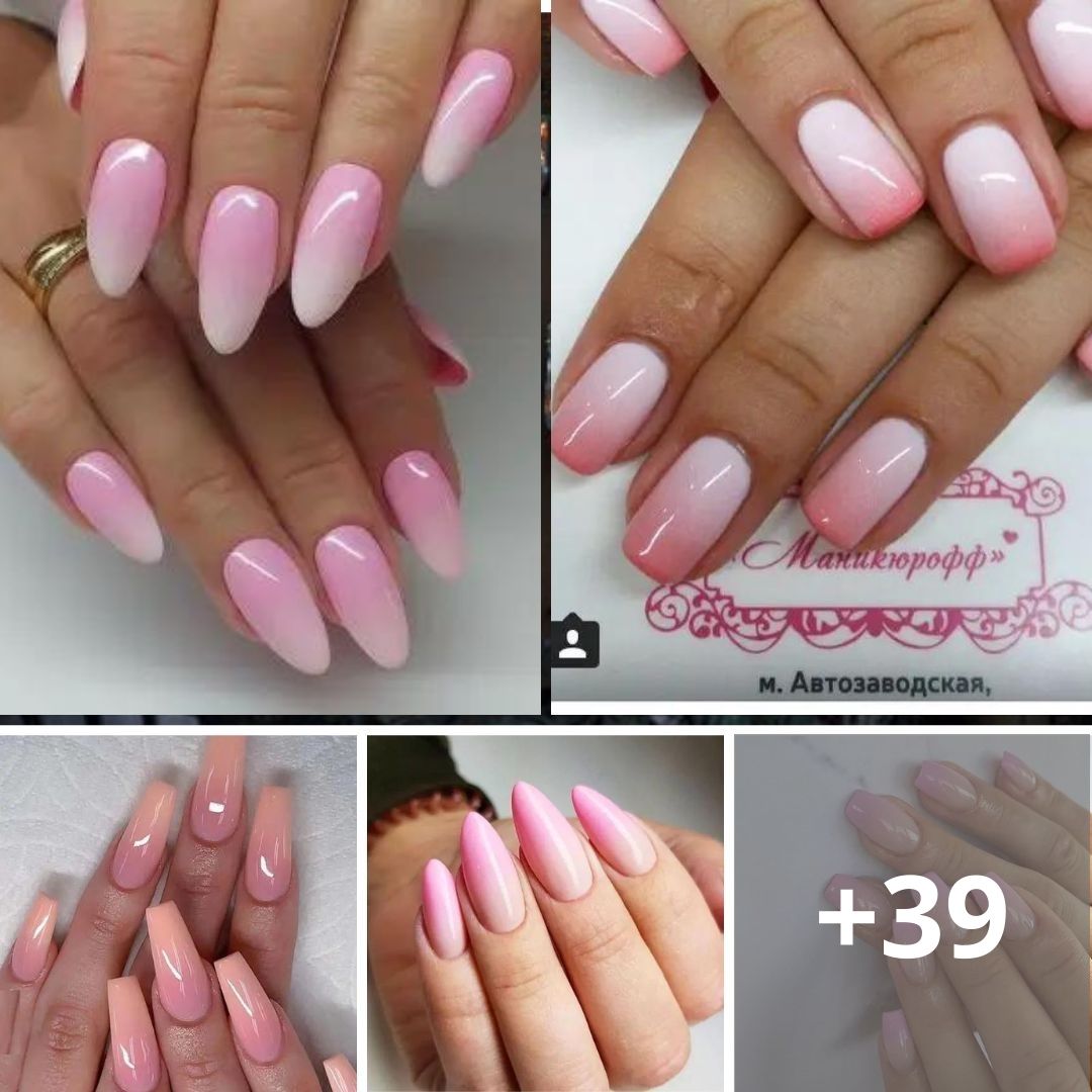 44 Gorgeous Pink Ombre Nail Designs You Must Try