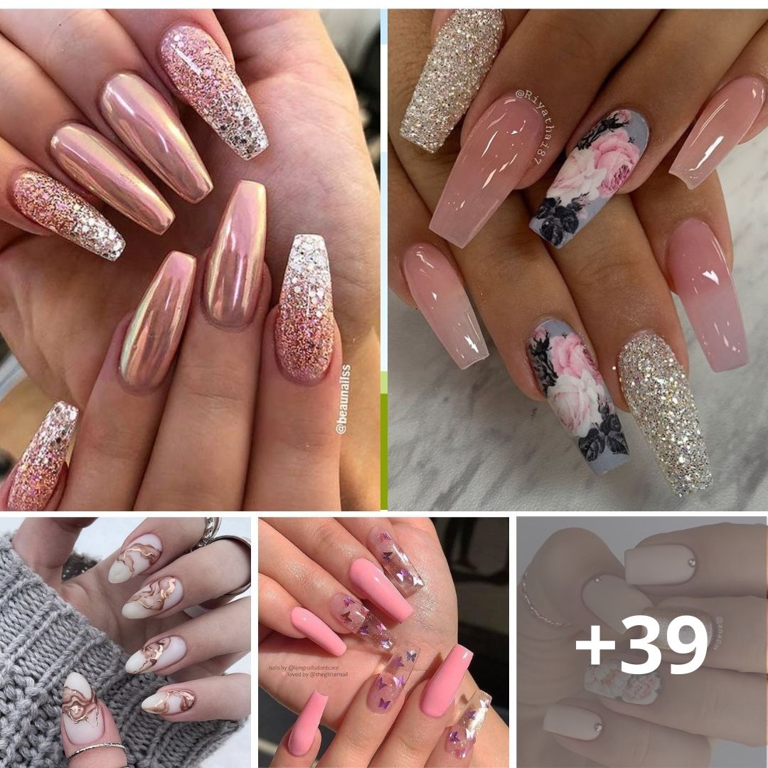 70+ Rose Nails To Inspire Your Next Manicure