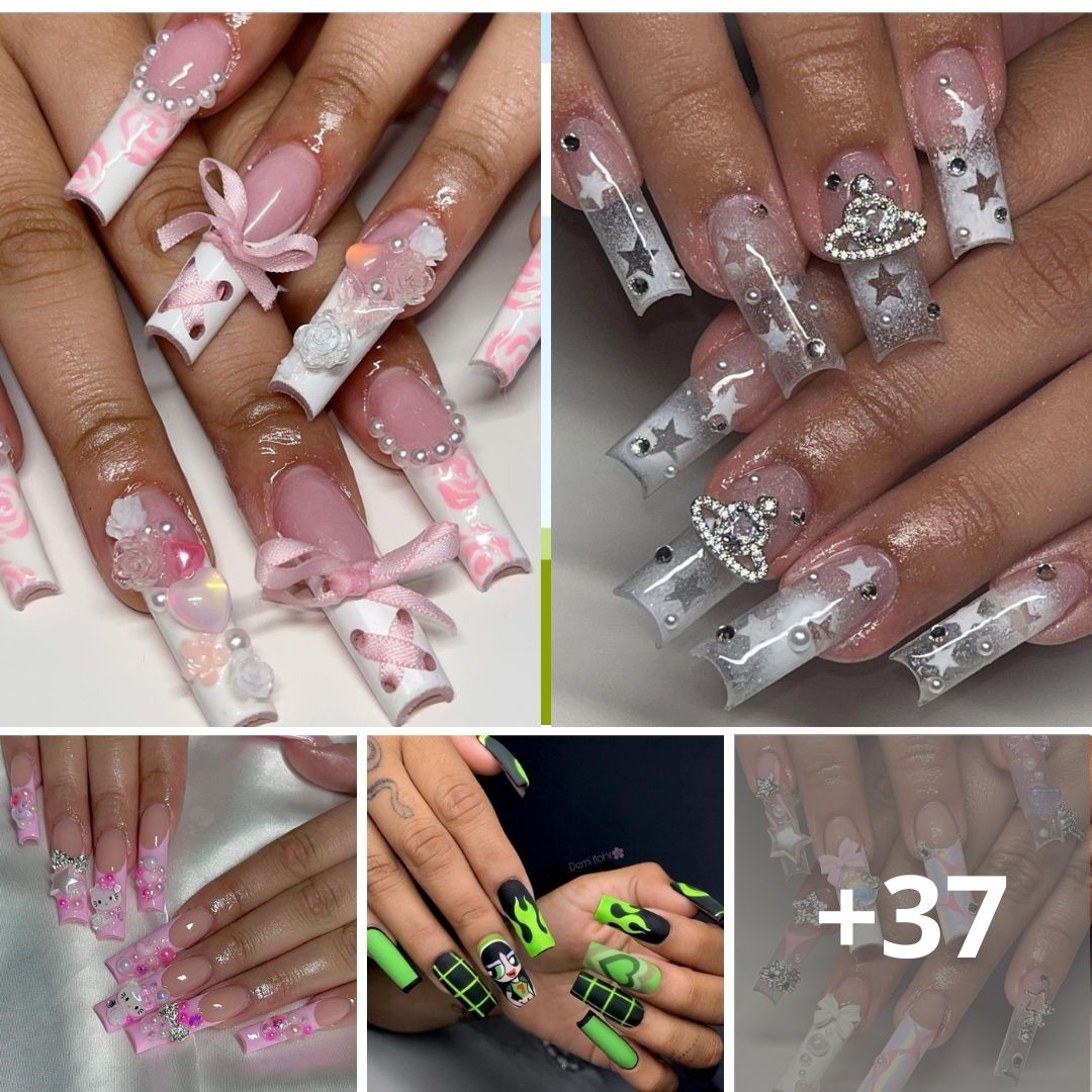 54 Stunning Y2K Nail Art Designs to Spice Up Your Fun Moments