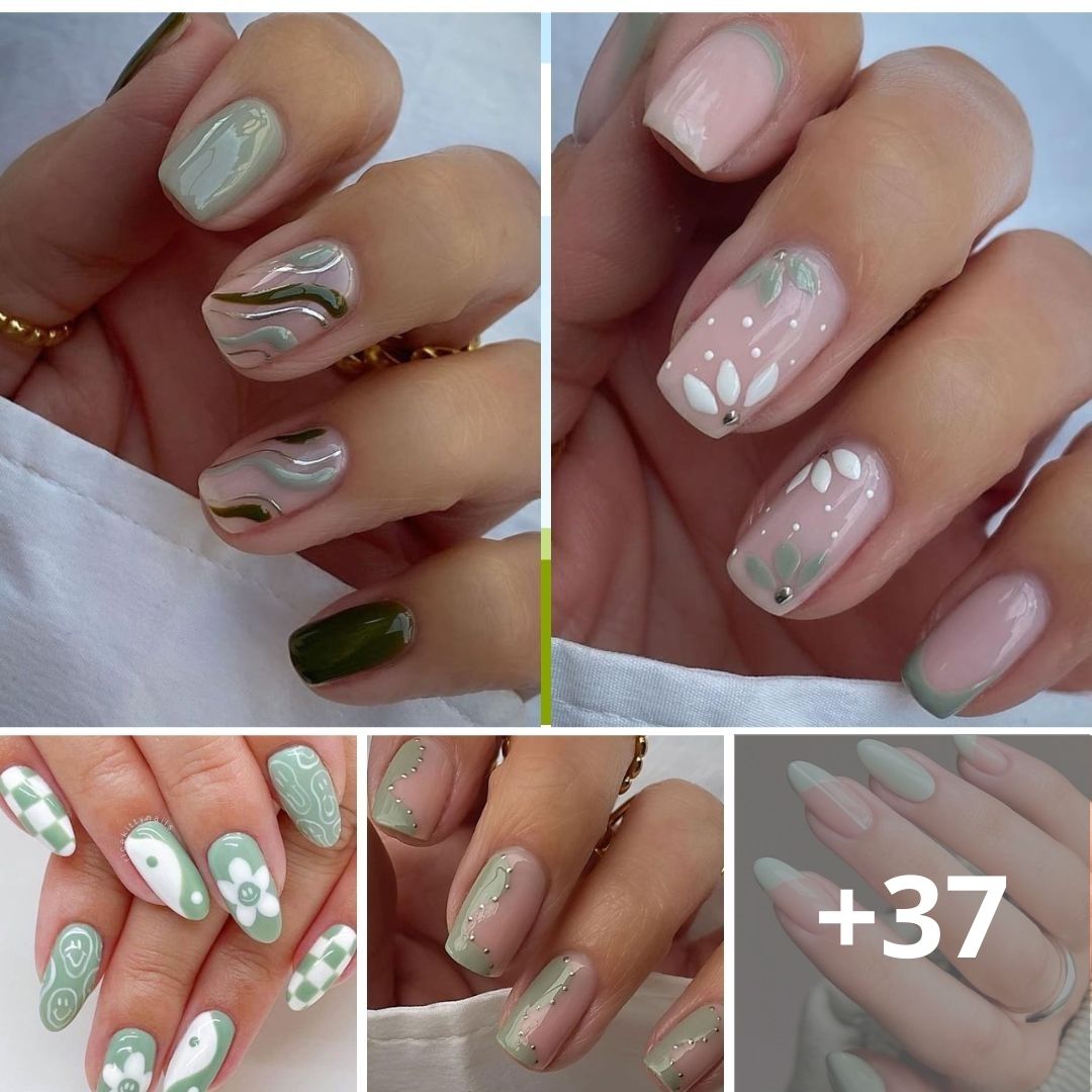 61 Stunning Sage Green Nail Designs That Will Leave You in Awe