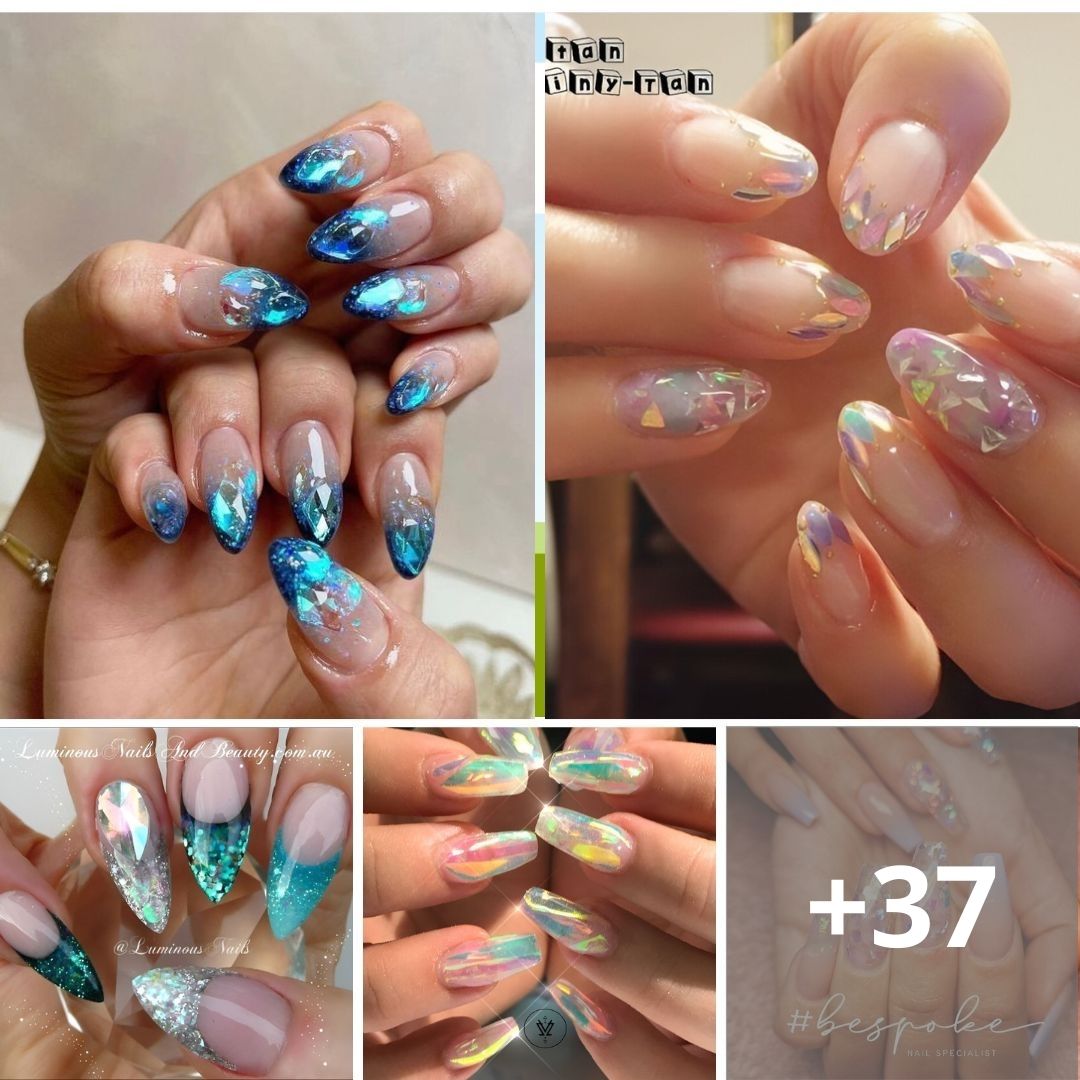 55 Stylish Nail Ideas That Will Make You Fall in Love with Glᴀss Nails