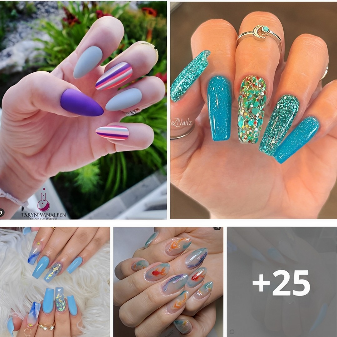 75 Tropical Beach Nail Designs For Summer