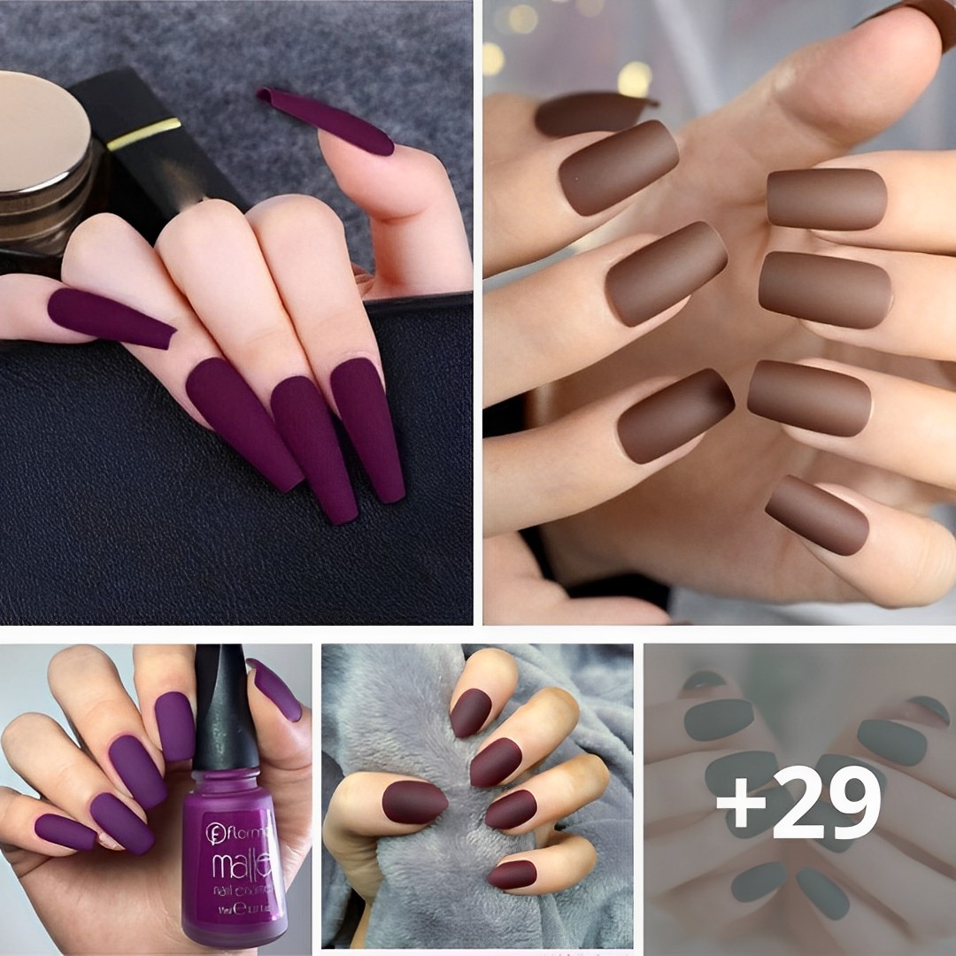 Explore a Stunning Collection of 60+ Burgundy Nail Ideas that Epitomize Elegance.