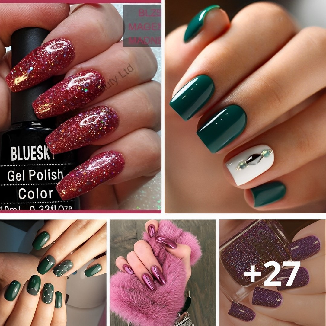 20+ NYE Nail Designs To Kiss 2023