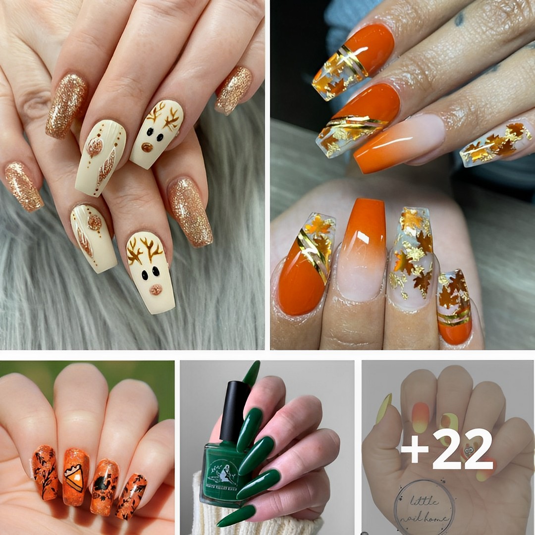 56 Gorgeous Nails That Will Be Perfect For Thanksgiving